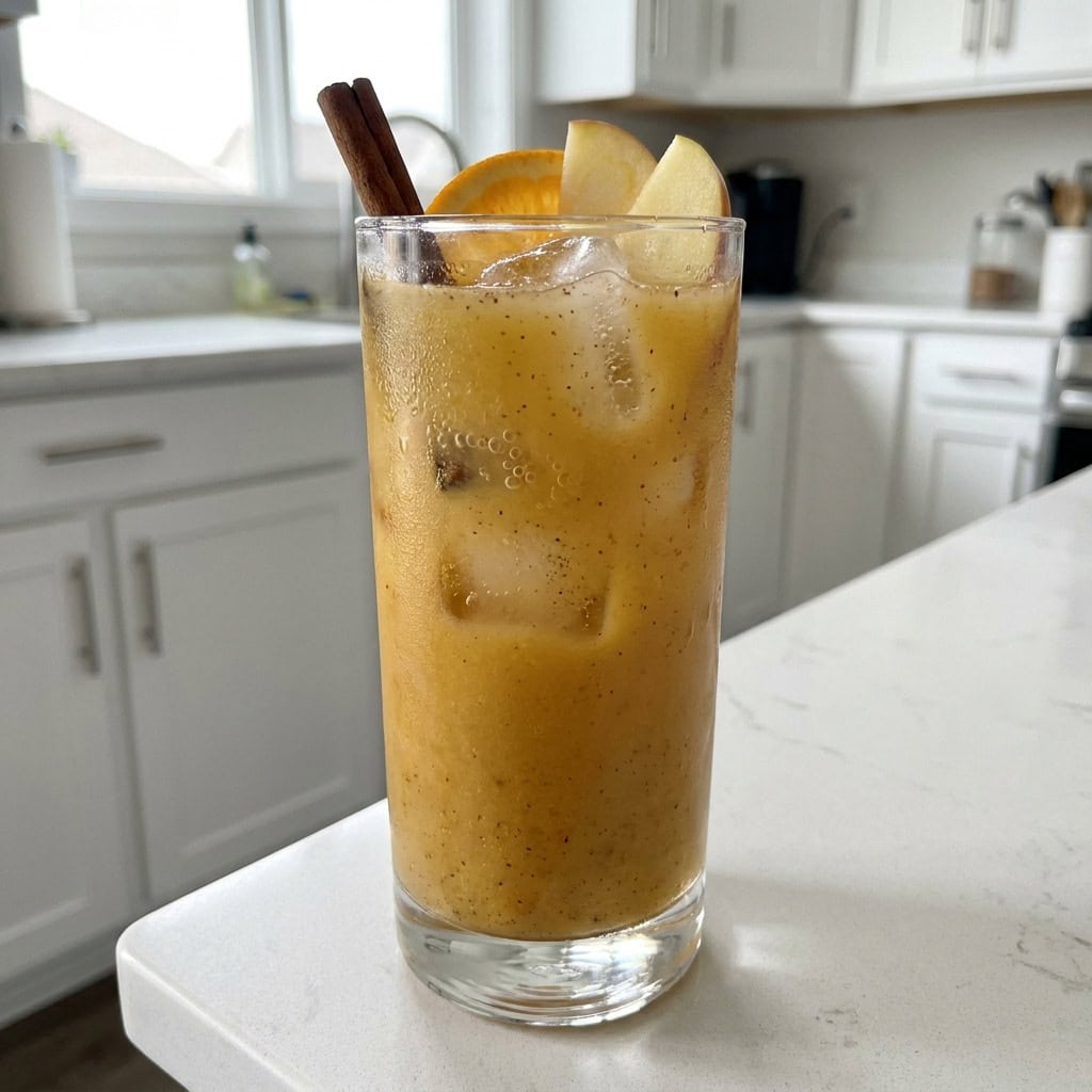 Spiced Pumpkin Punch Cocktail Recipe