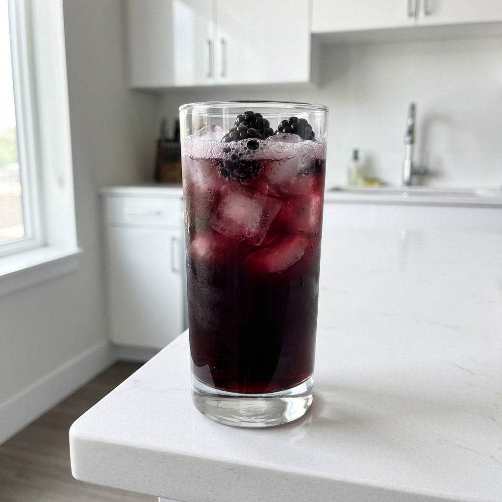 The Black Heart Mocktail Recipe
