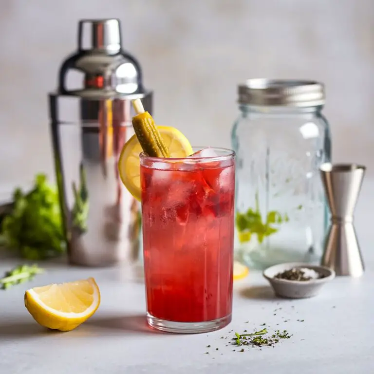 The Bloody Elixir Mocktail Recipe (Virgin Bloody Mary variation)