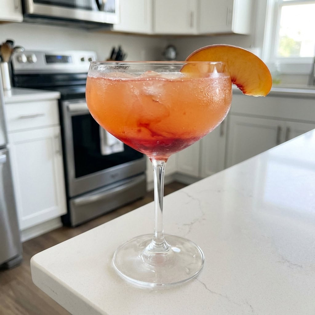 The Poisoned Peach Mocktail Recipe