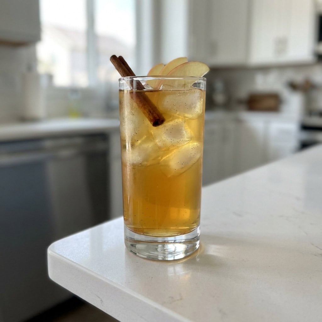 Vanilla Bean Cider Mocktail Recipe