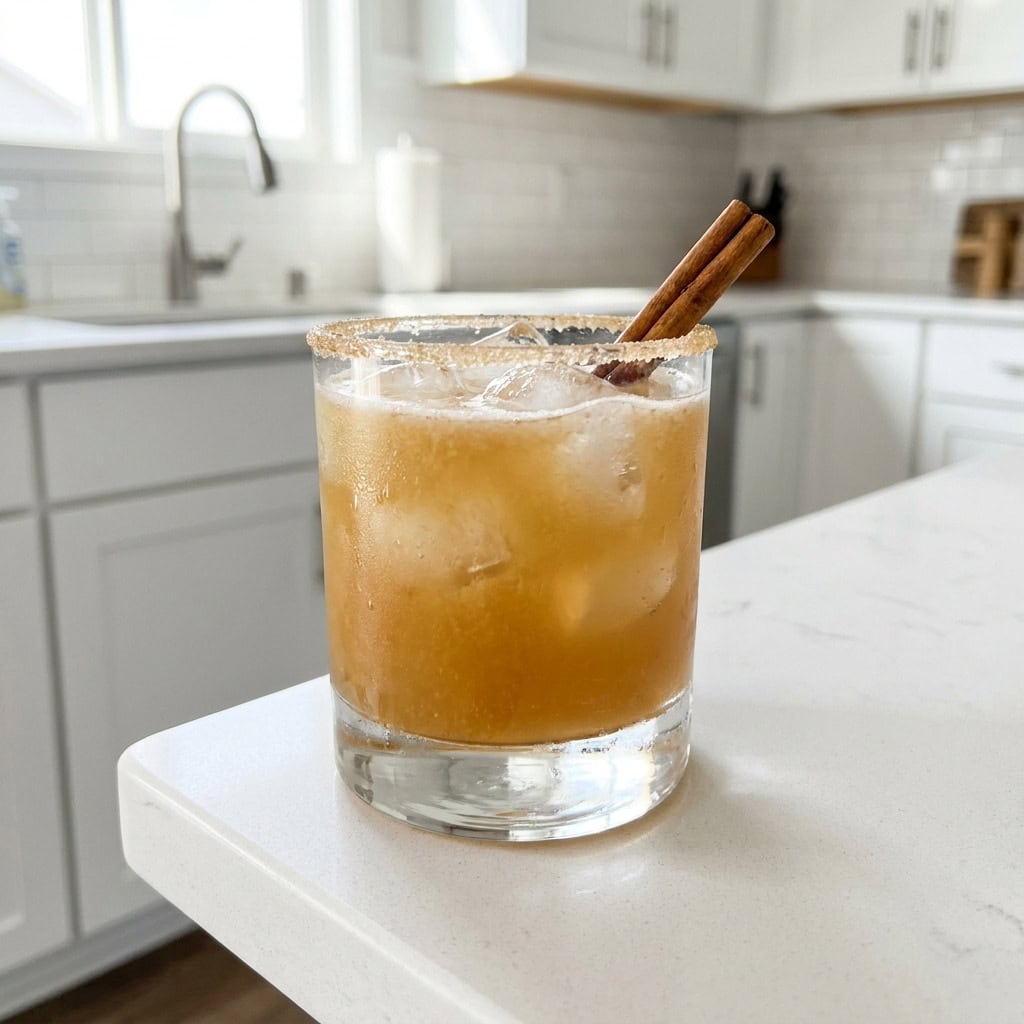 Vanilla Chai Whiskey Sour Cocktail Recipe