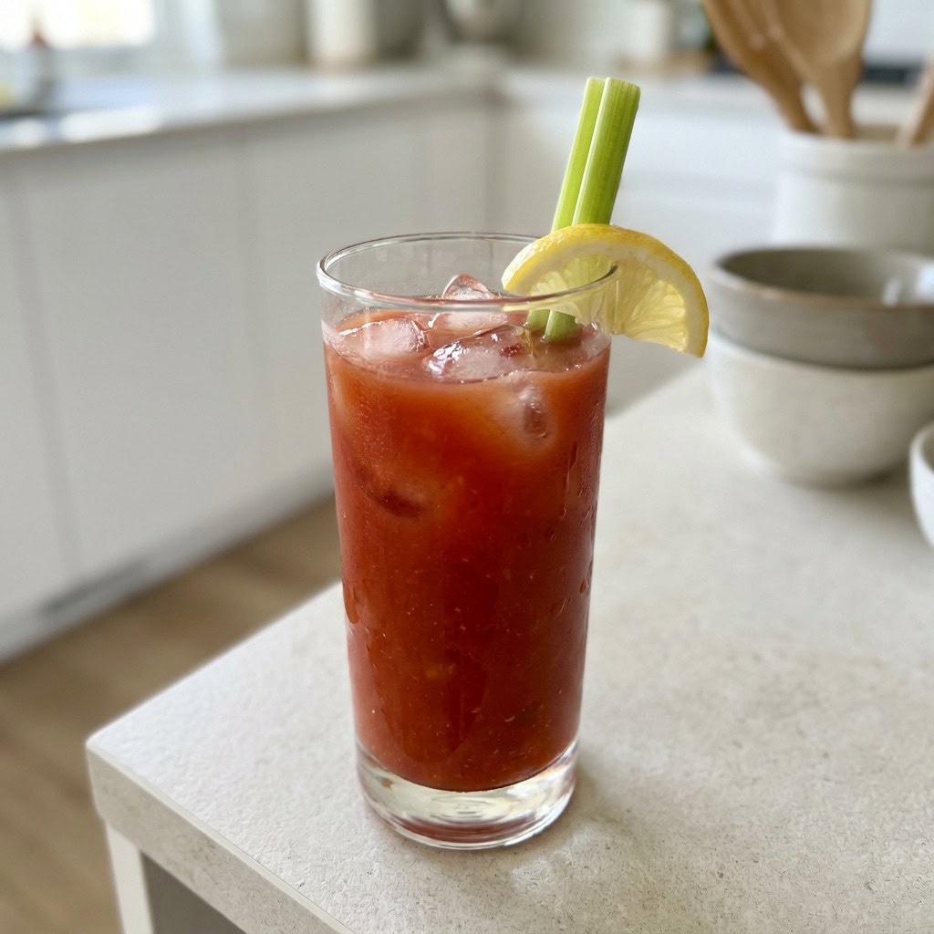 Virgin Bloody Mary Mocktail Recipe