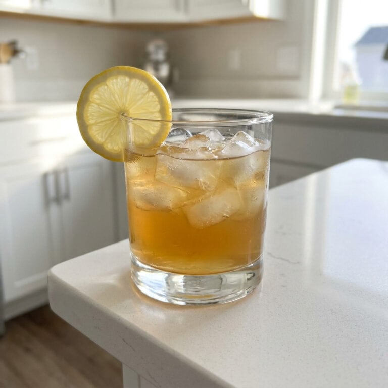 Virgin Bourbon Sour Mocktail Recipe