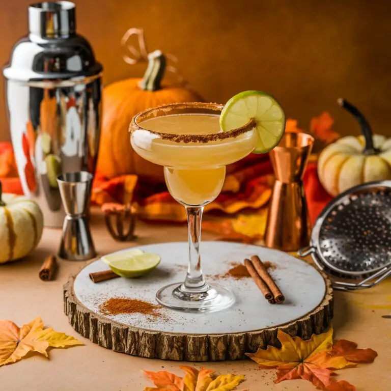 Fall Pumpkin Spice Margarita
