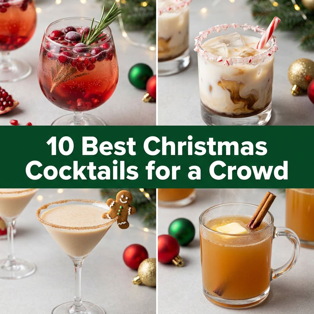 10 Best Christmas Cocktails for a Crowd