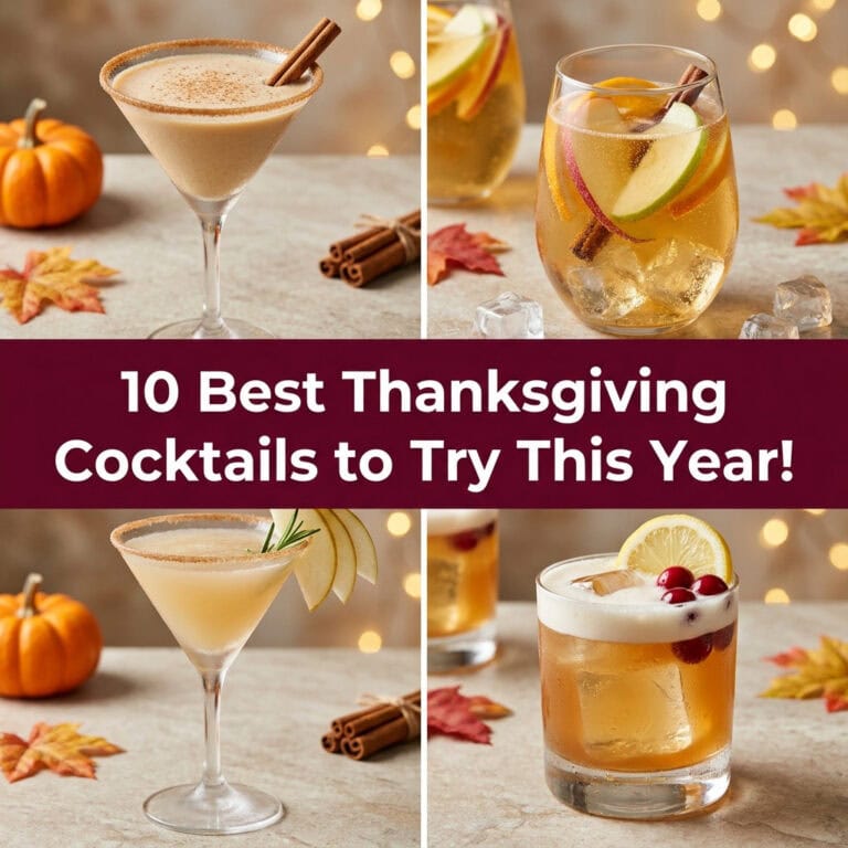 10 Best Thanksgiving Cocktails to Try This Year!
