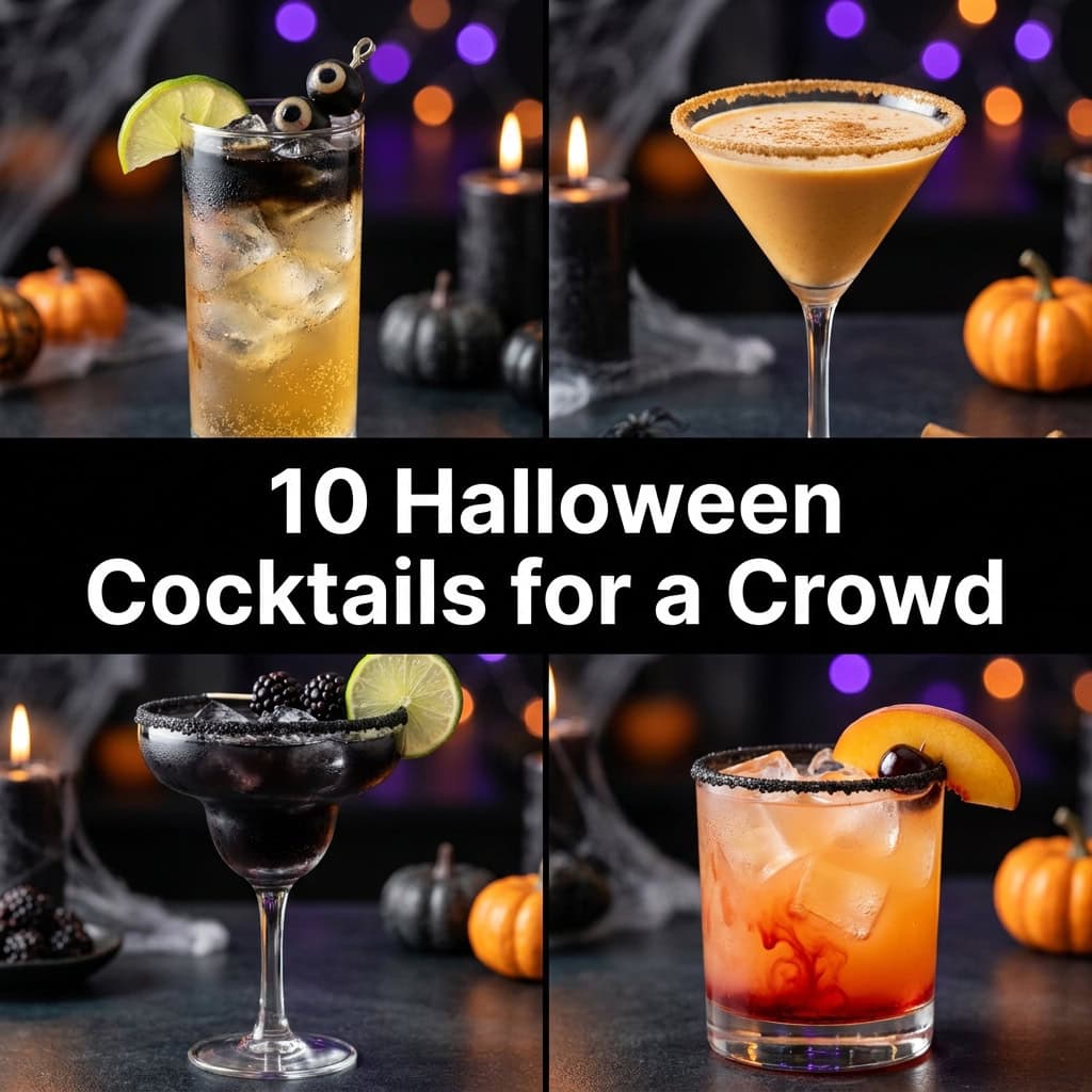 10 Halloween Cocktails for a Crowd
