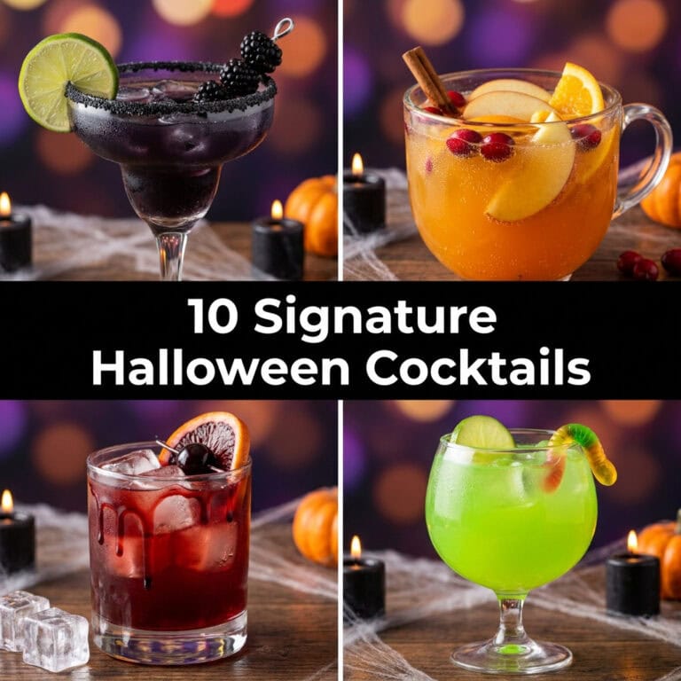10 Signature Halloween Cocktails