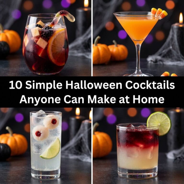 10 Simple Halloween Cocktails Anyone Can Make at Home