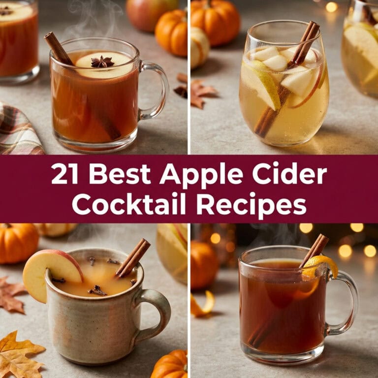 21 Best Apple Cider Cocktail Recipes