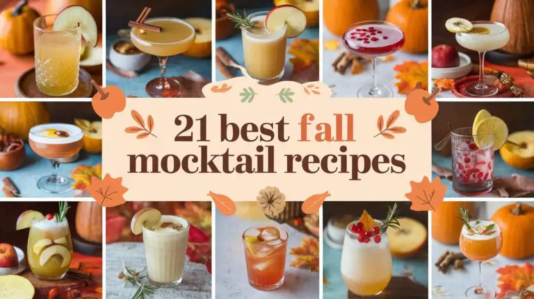 21 Best Fall Mocktail Recipes