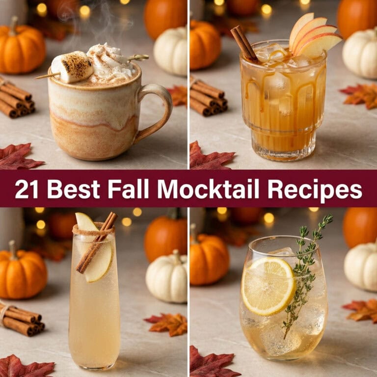 21 Best Fall Mocktail Recipes