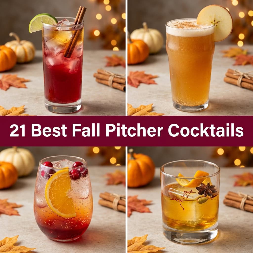 21 Best Fall Pitcher Cocktails