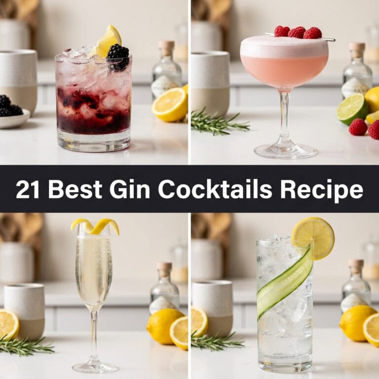 21 Best Gin Cocktails Recipe