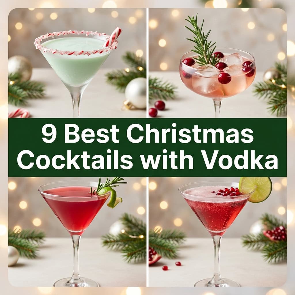 9 Best Christmas Cocktails with Vodka