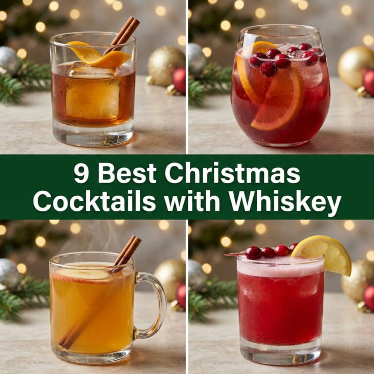9 Best Christmas Cocktails with Whiskey