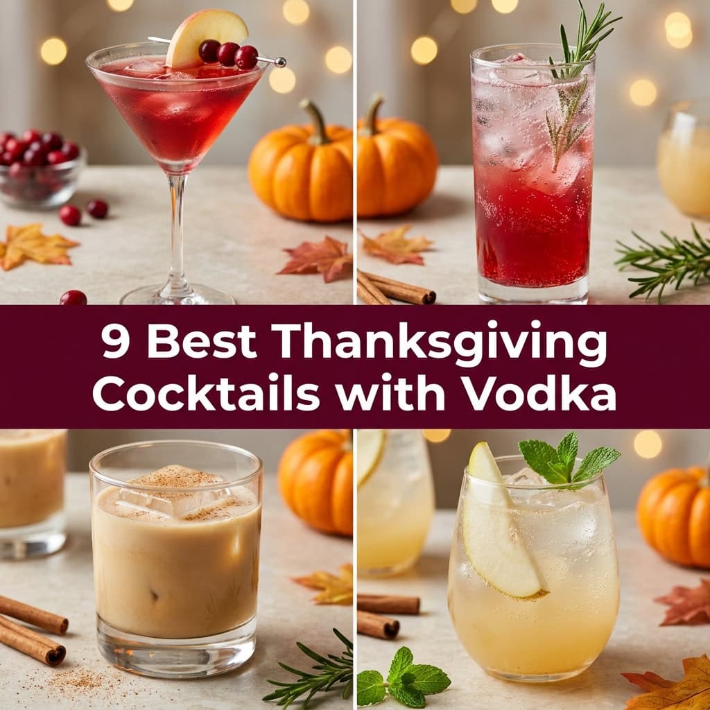 9 Best Thanksgiving Cocktails with Vodka
