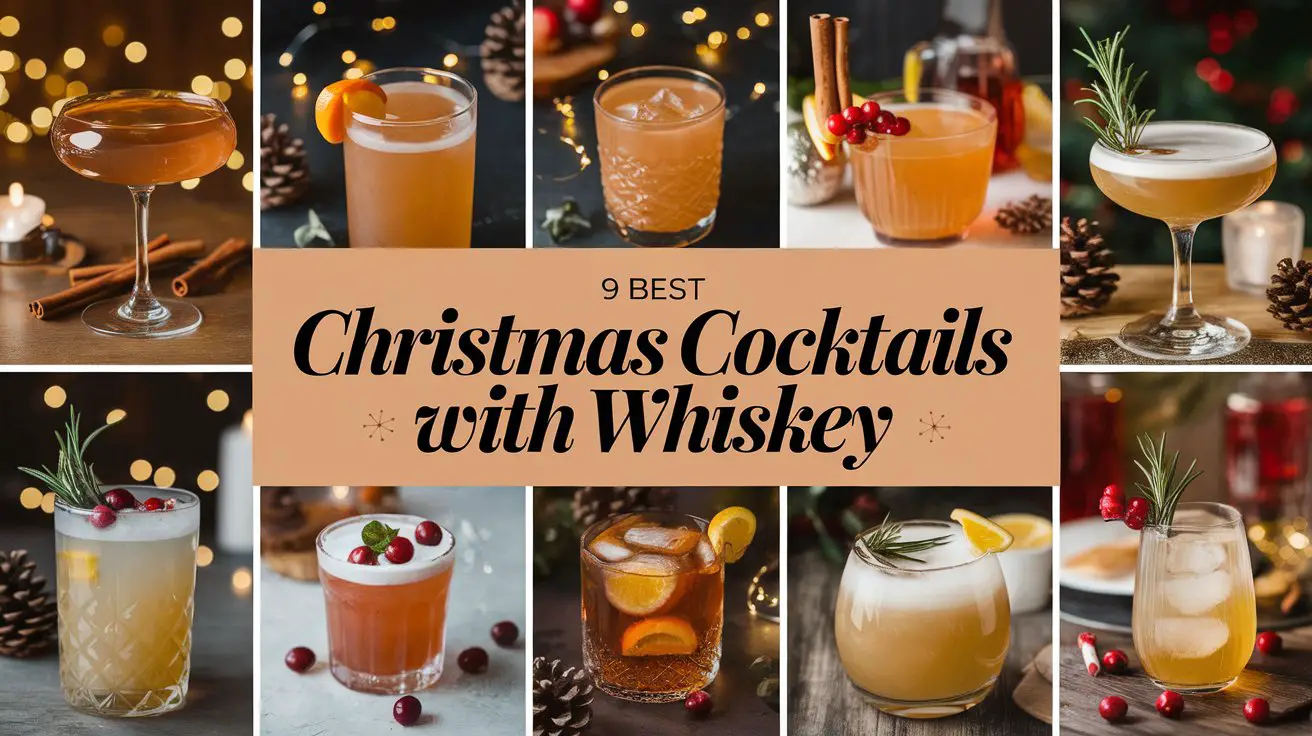 9 Christmas cocktails made with whiskey