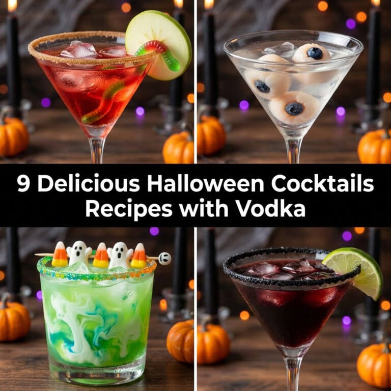 9 Delicious Halloween Cocktails Recipes with Vodka