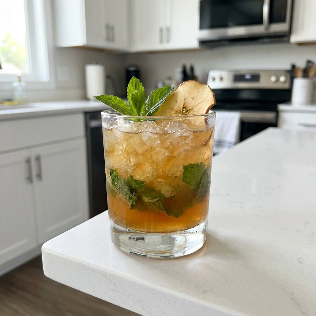 Apple Cider Mint Julep Cocktail Recipe