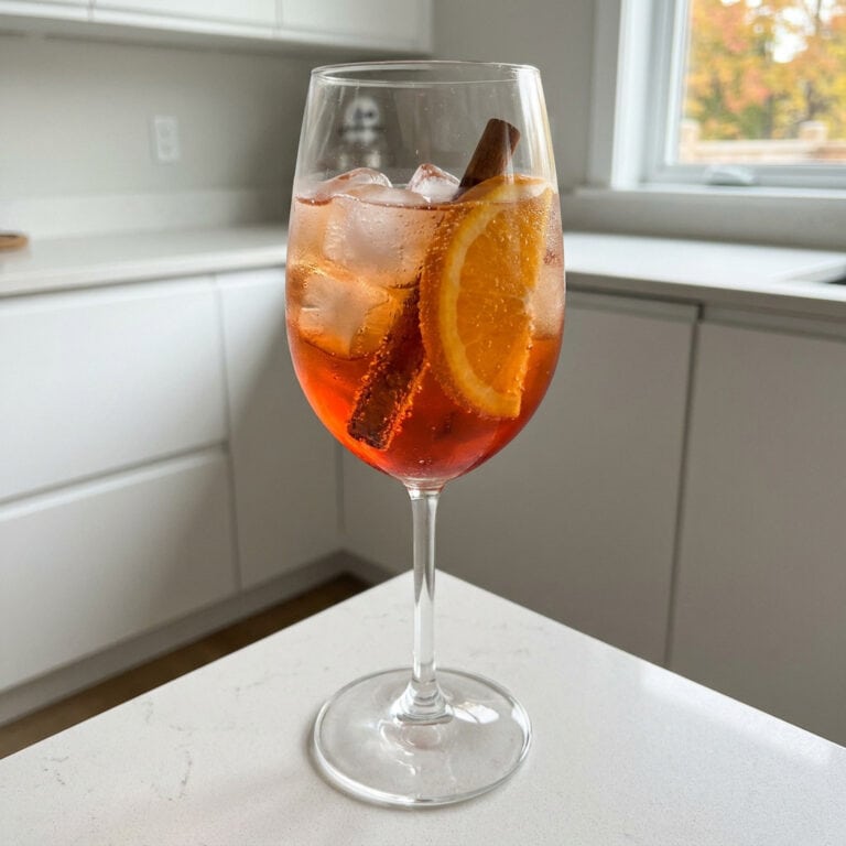 Autumn Aperol Spritz Cocktail Recipe