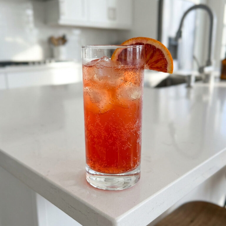 Blood Orange Sparkler Mocktail Recipe