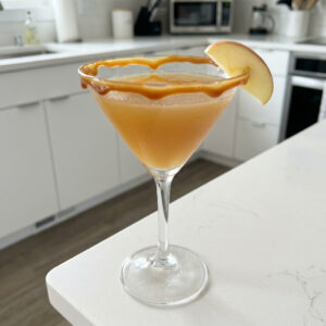 Caramel Apple Cider Martini Cocktail Recipe