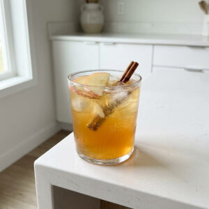Caramel Apple Pie Punch Mocktail Recipe