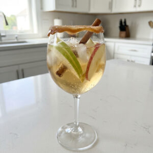 Caramel Apple Sangria Cocktail Recipe