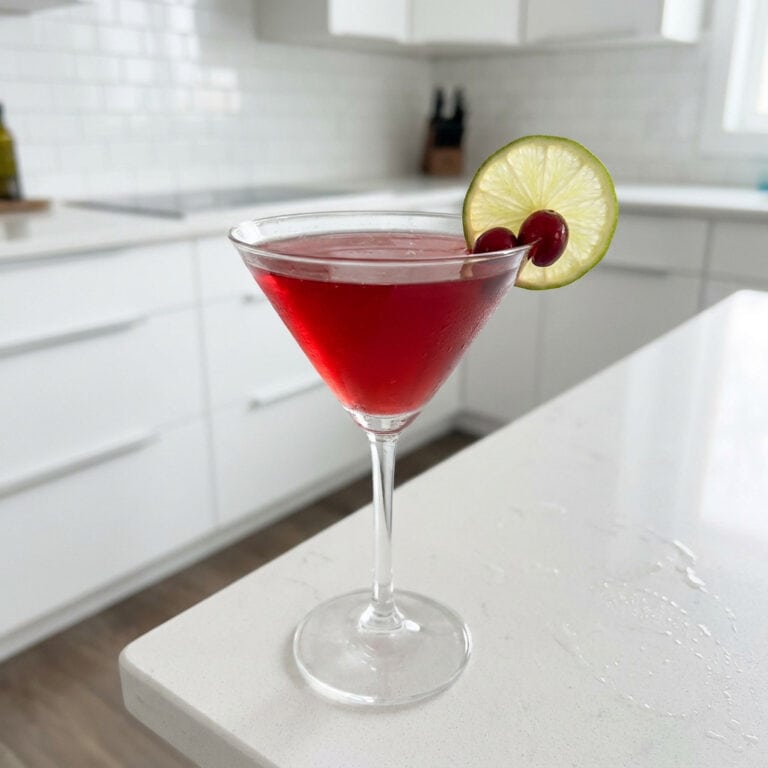 Christmas Cosmopolitan Cocktail Recipe
