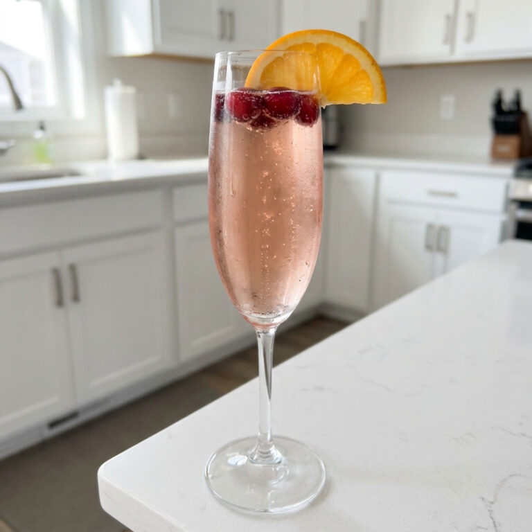 Cranberry Mimosa Cocktail Recipe
