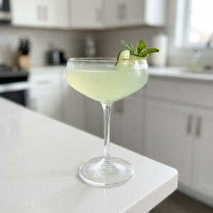 Cucumber Mint Gimlet Cocktail Recipe