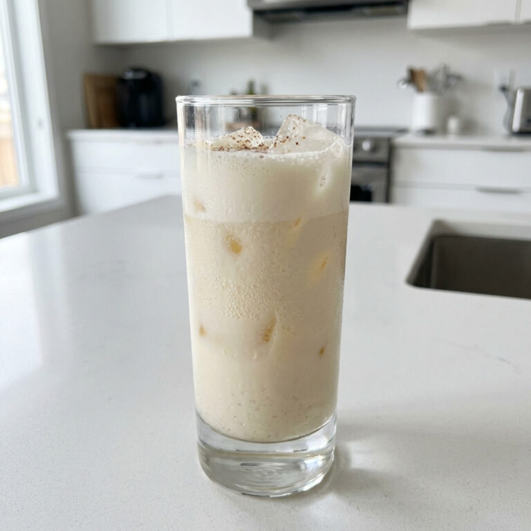 Eggnog Fizz Mocktail Recipe