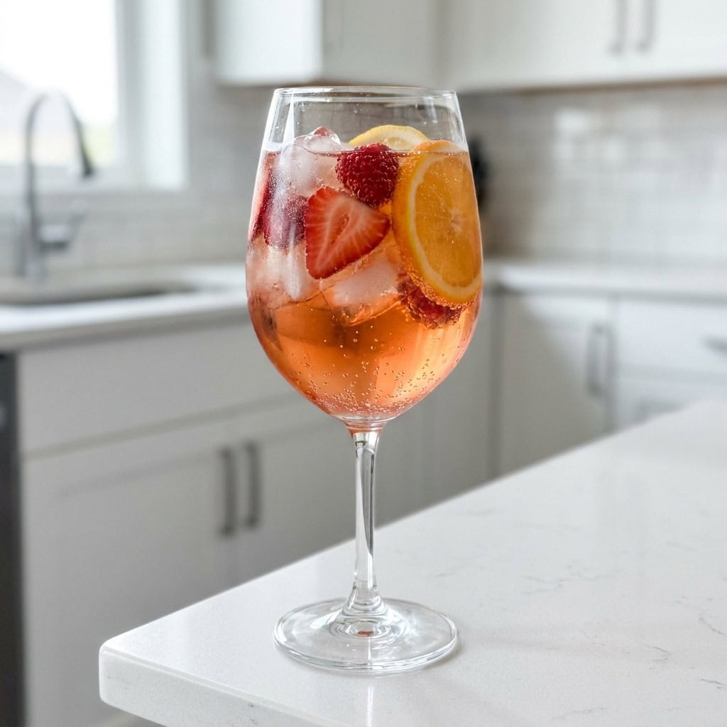 Festive Prosecco Punch Cocktail Recipe