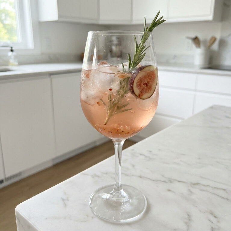 Fig and Rosemary Spritz Cocktail Recipe