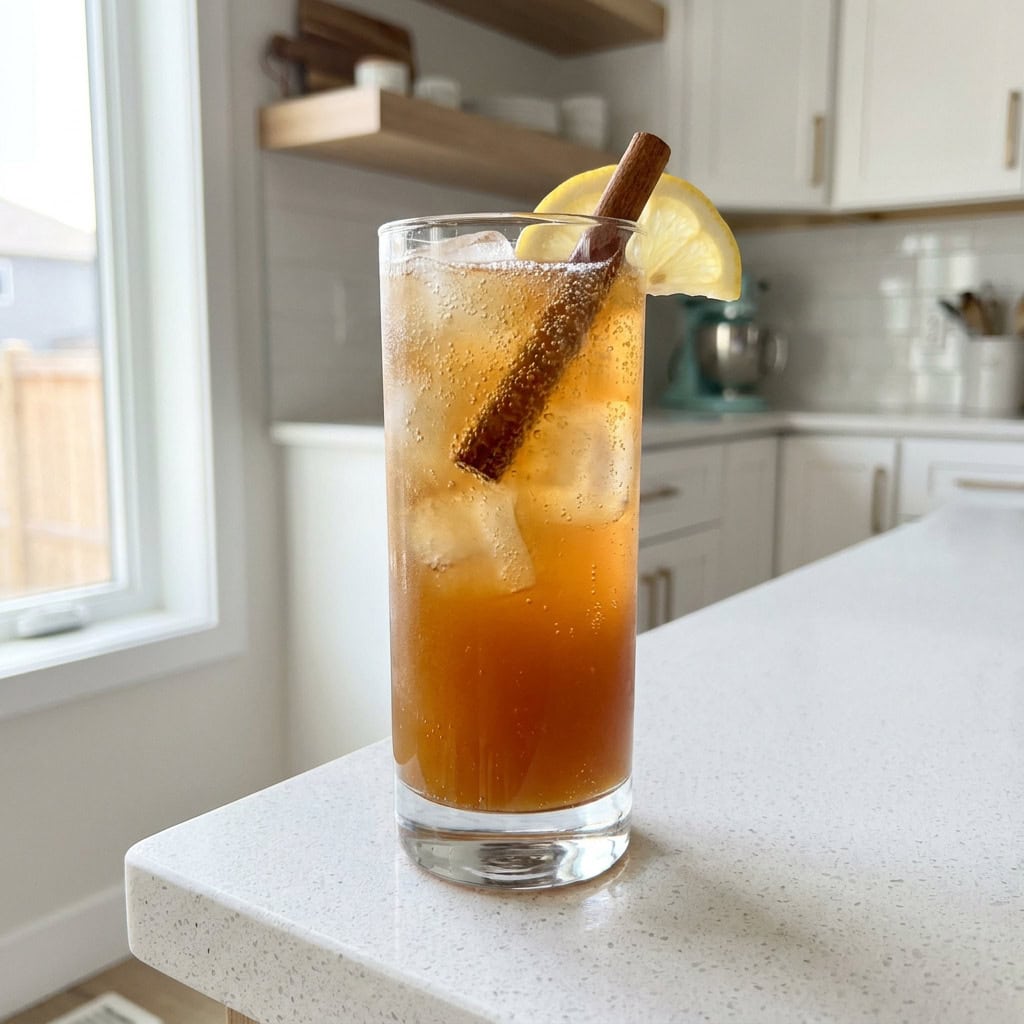 Gingerbread Fizz Mocktail Recipe