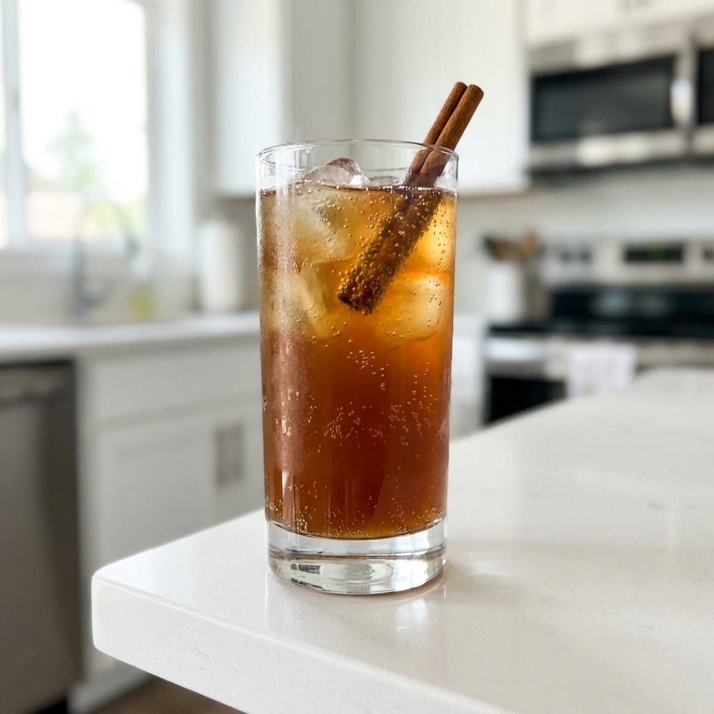 Gingerbread Kombucha Delight Mocktail Recipe