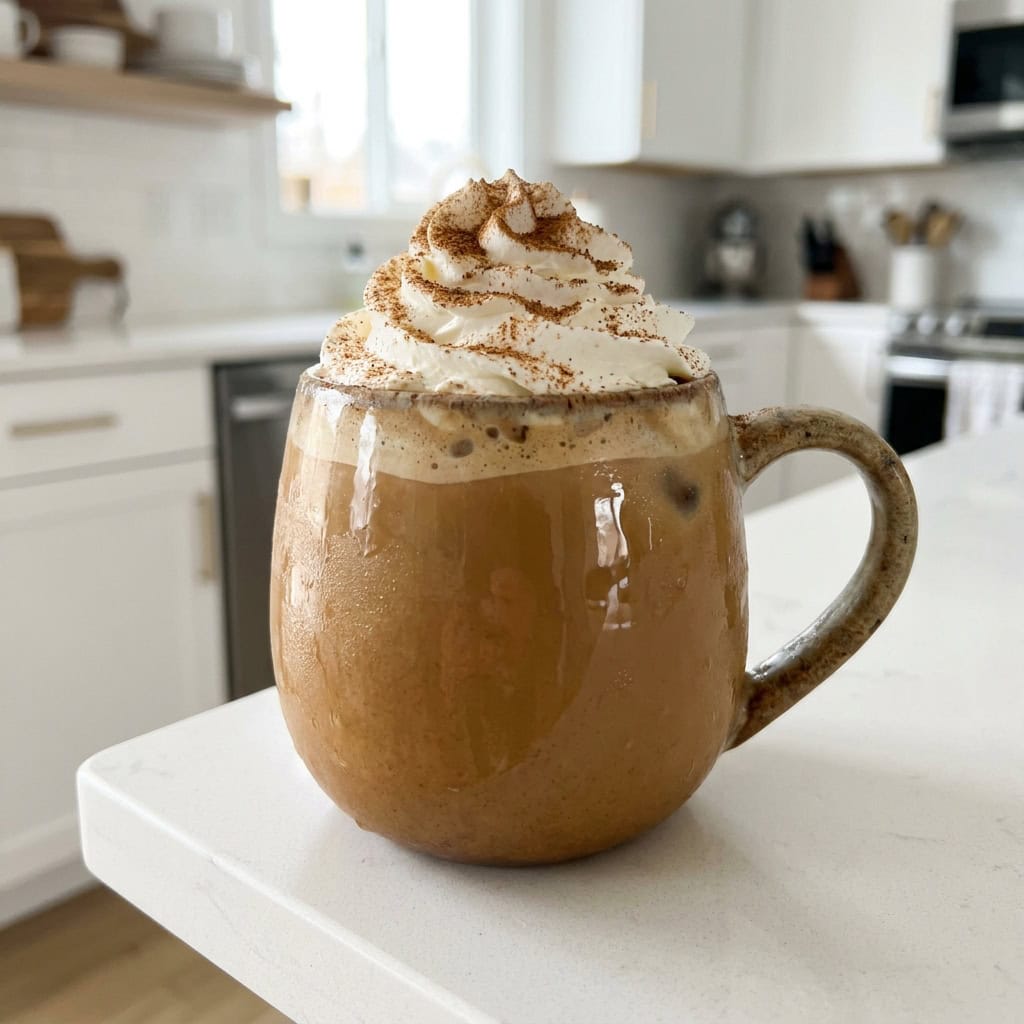 Gingerbread Latte Mocktail Recipe