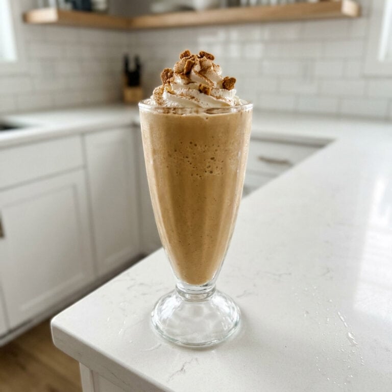 Gingerbread Milkshake Mocktail Recipe