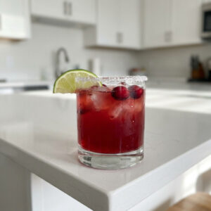 Holiday Cranberry Margarita Cocktail Recipe