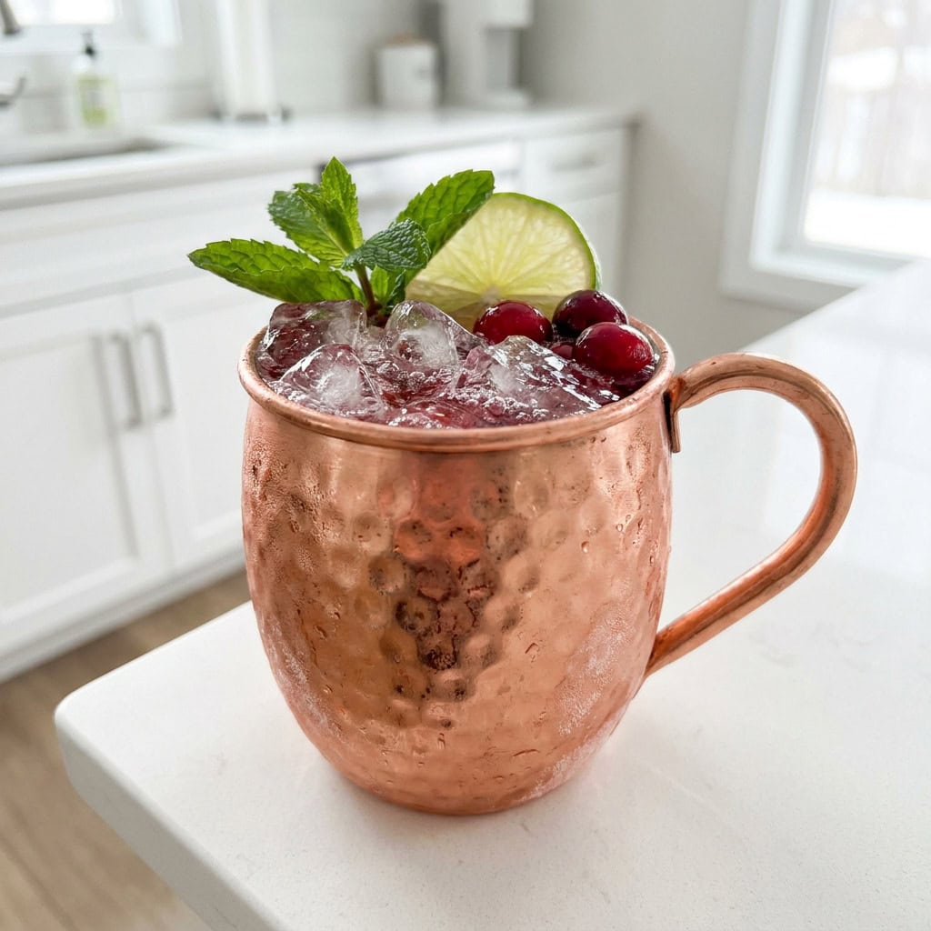 Holiday Mule Mocktail Recipe
