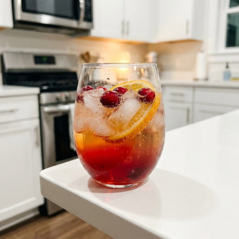 Holiday Spiked Punch Cocktail Recipe