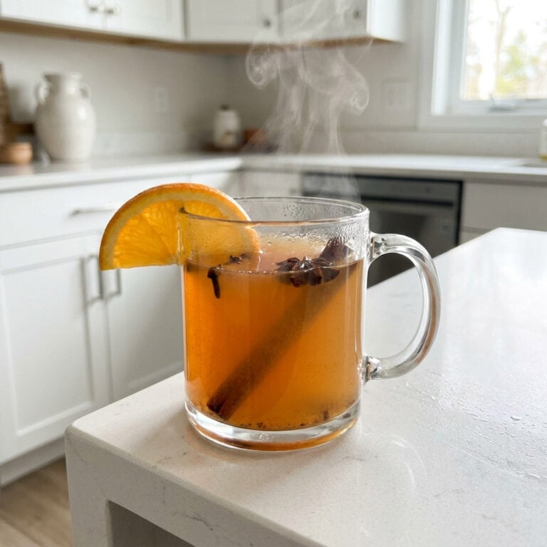 Hot Spiced Citrus Tea Mocktail Recipe