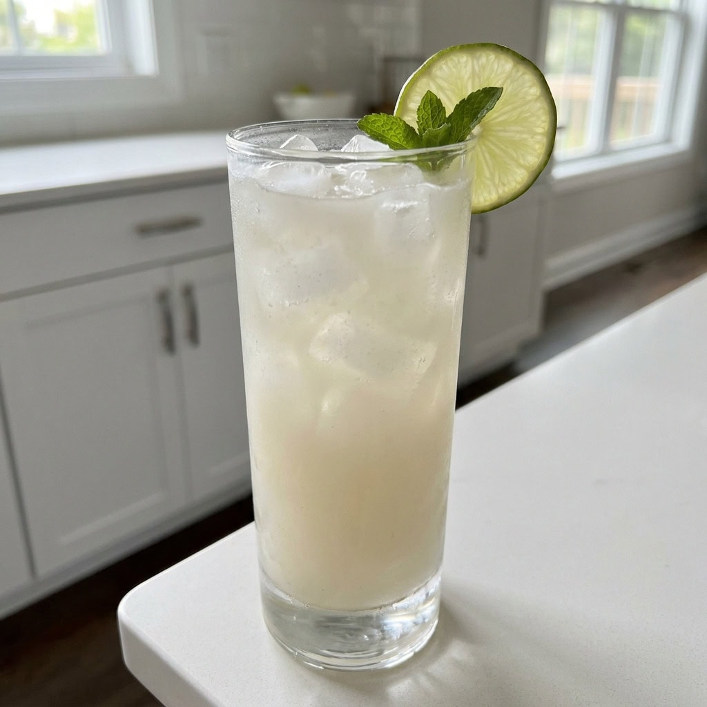 Lime Coconut Mocktail Recipe