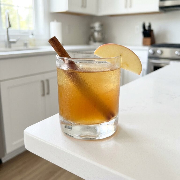 Maple Bourbon Cider Cocktail Recipe