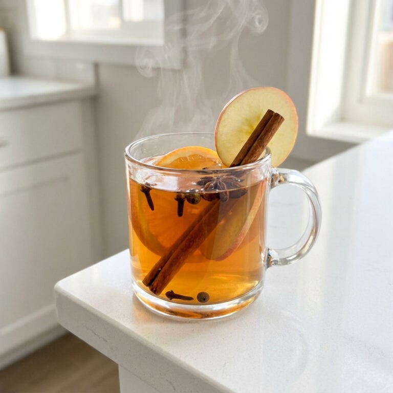 Mulled Apple Cider Mocktail Recipe