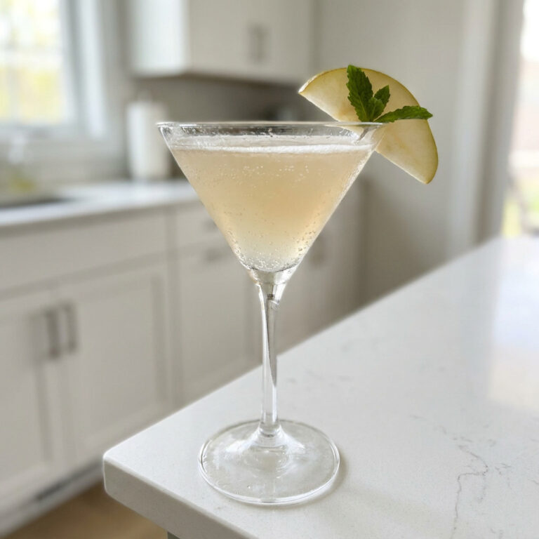 Pear and Ginger Sparkler Cocktail Recipe