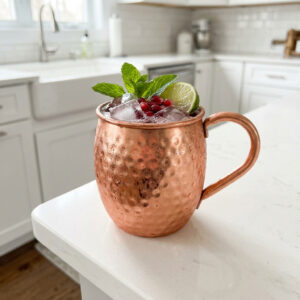 Pomegranate Ginger Mule Mocktail Recipe