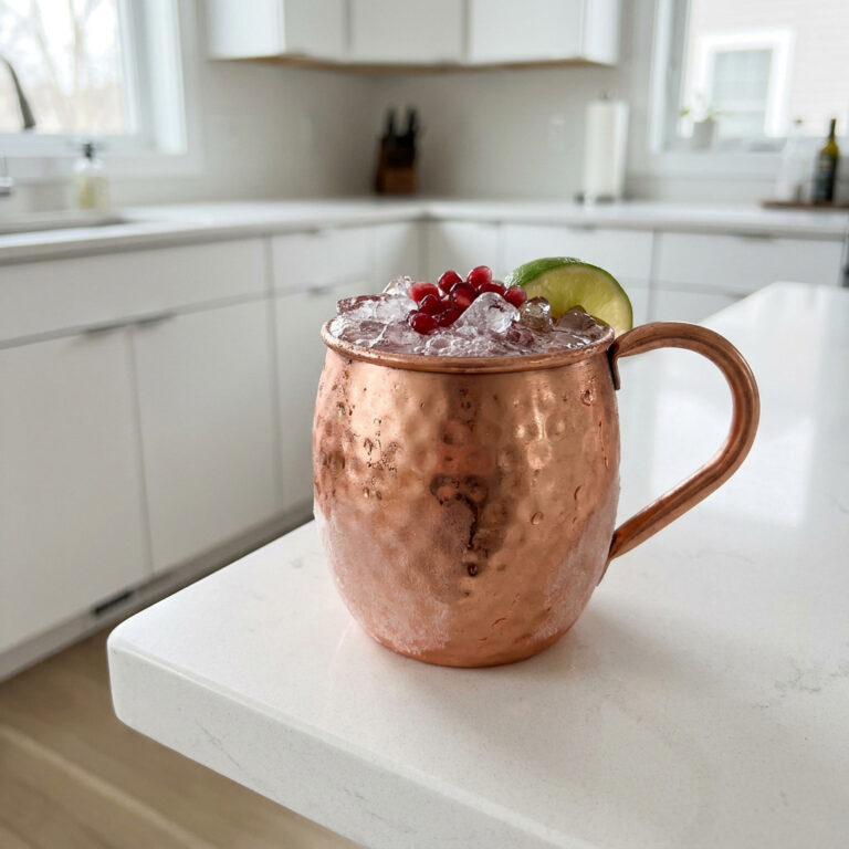 Pomegranate Moscow Mule Cocktail Recipe